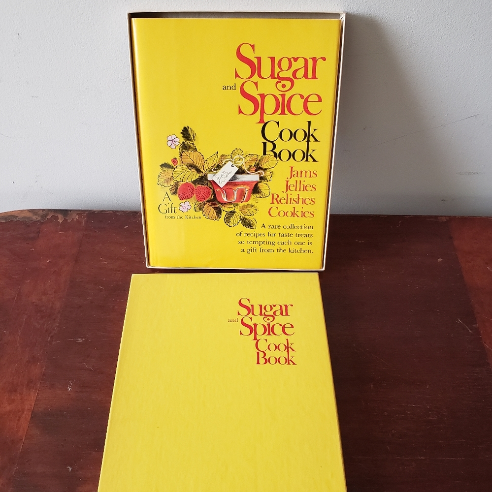 1970's Sugar & Spice Cookbook by Audrey McGaffin Boxed